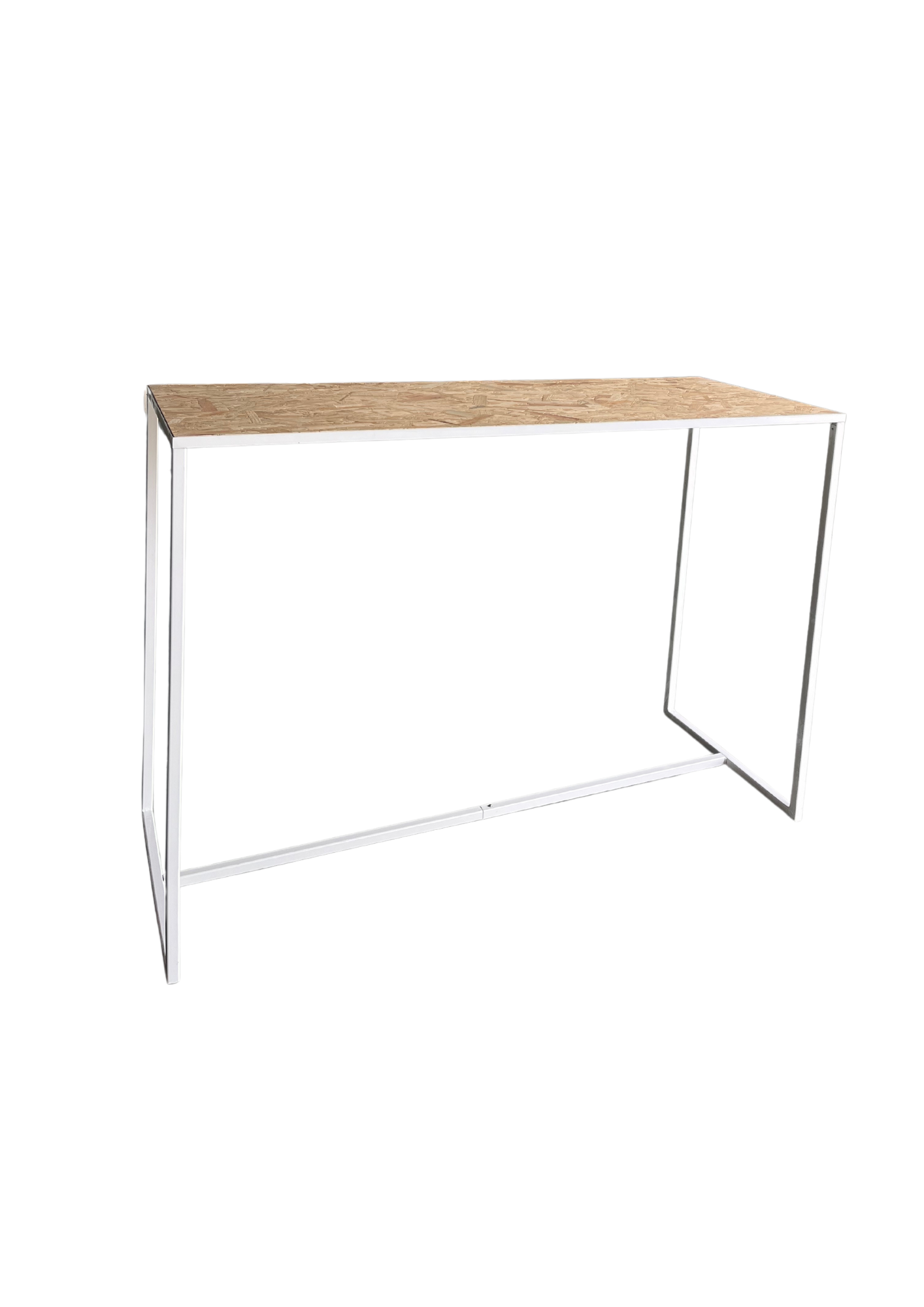 Table haute chêne clair