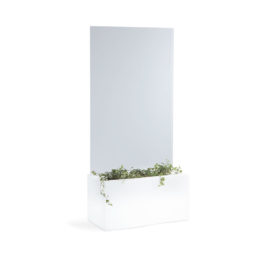 Brise vue pot de fleur