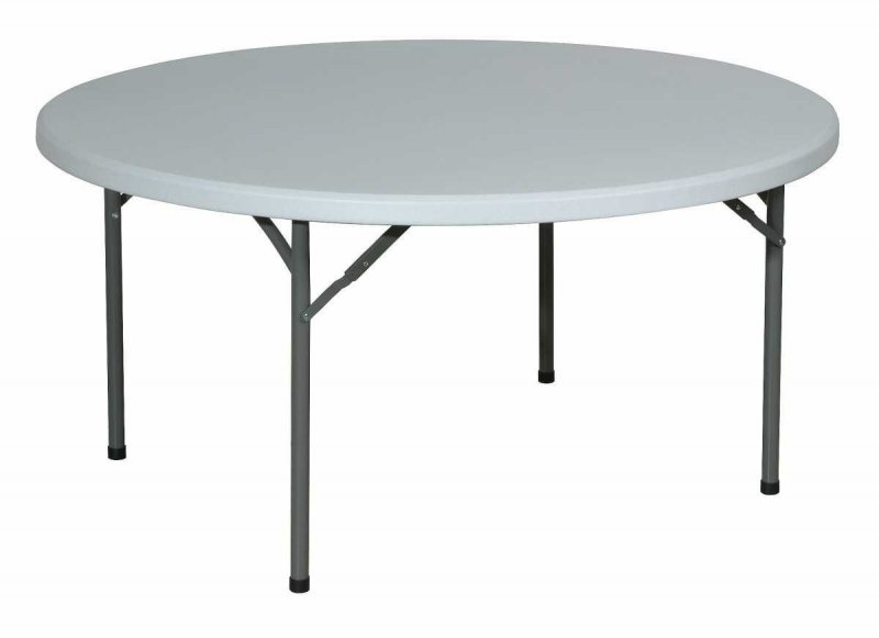Table Ronde Pliante